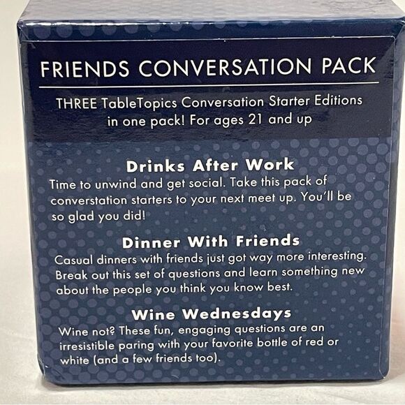 Table Topics Friends Conversation Pack 3 pack - Picture 10 of 11